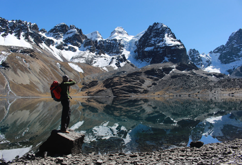 Trekking zur Lagune Chiar Khota mit Besteigung des Pico Austria (5.320 m)